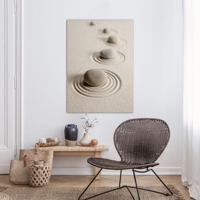 Canvas print Zen stones