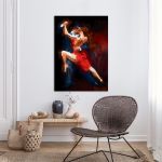 Πίνακας σε καμβά Tango passion