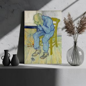 Πίνακας ζωγραφικής At the gate of broken despair, reart (original by van Gogh)