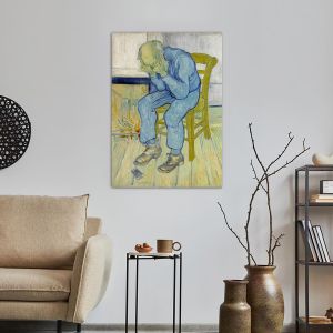 Πίνακας ζωγραφικής At the gate of broken despair, reart (original by van Gogh) 2