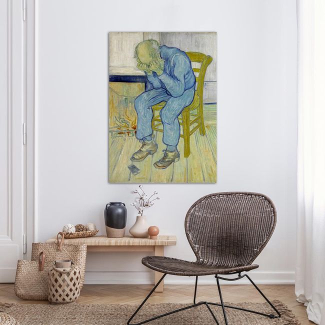 Πίνακας ζωγραφικής At the gate of broken despair, reart (original by van Gogh)