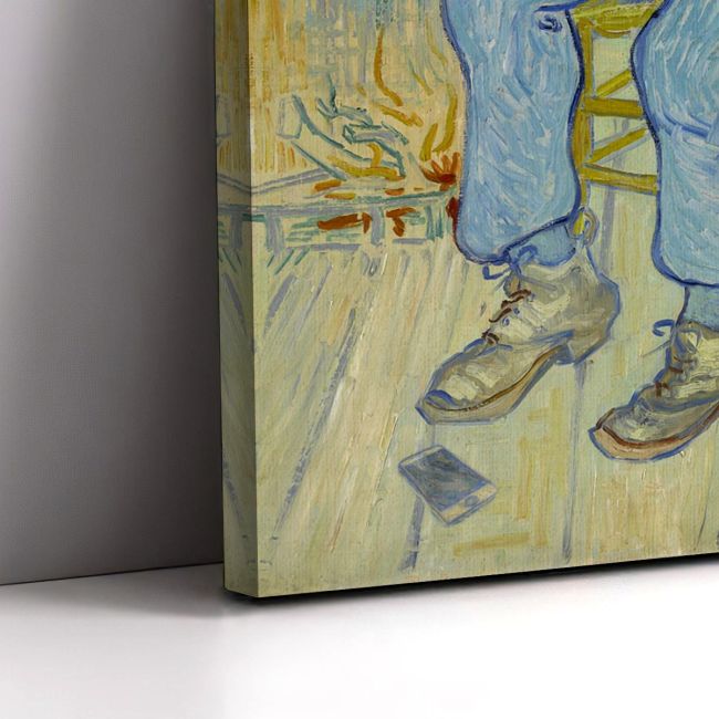 Πίνακας ζωγραφικής At the gate of broken despair, reart (original by van Gogh)