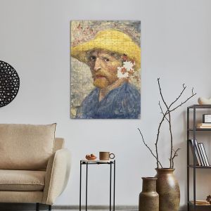 Πίνακας ζωγραφικής Puzzle self portrait reart, (original Vincent van Gogh) 2