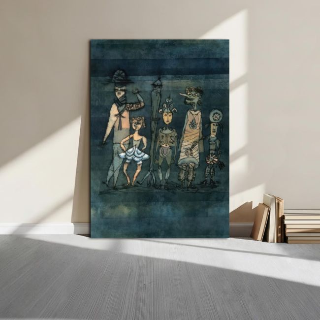 Canvas print Masks, Klee Paul