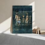 Canvas print Masks, Klee Paul
