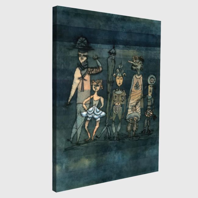 Canvas print Masks, Klee Paul