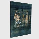 Canvas print Masks, Klee Paul