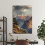 Canvas print Grand Canyon, Moran T.