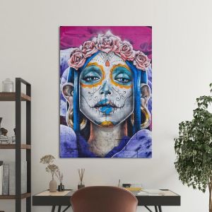Canvas printDia de los Muertos wallpaint