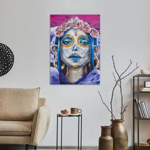 Canvas printDia de los Muertos wallpaint 2