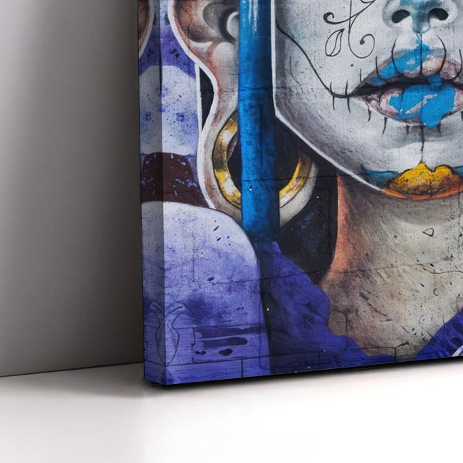 Canvas printDia de los Muertos wallpaint