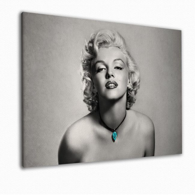 Πίνακας σε καμβά Marilyn Monroe in gray