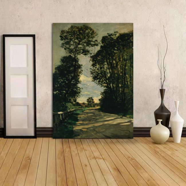Canvas print Walk, Monet C.