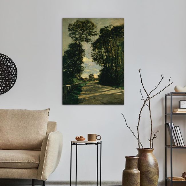 Canvas print Walk, Monet C.