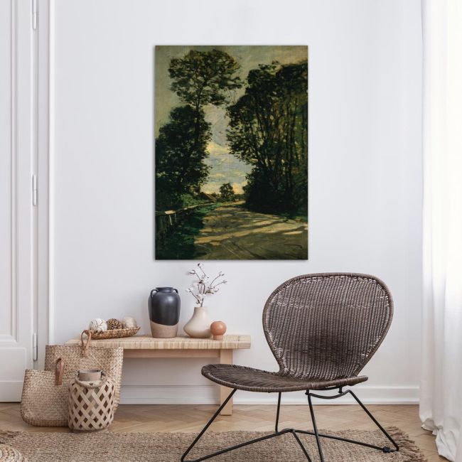 Canvas print Walk, Monet C.