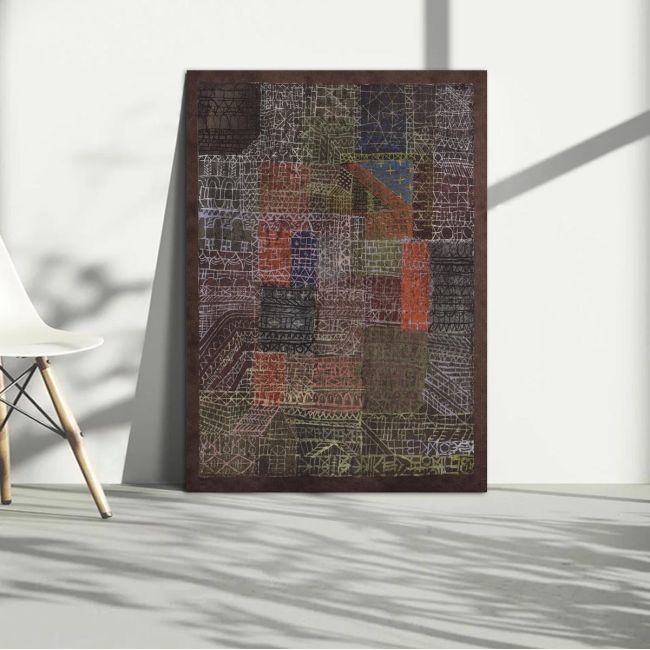 Canvas print Structural II, Paul Klee