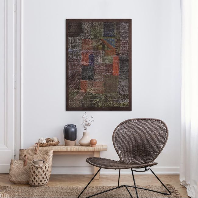 Canvas print Structural II, Paul Klee