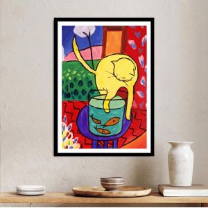 The cat, Matisse, Poster