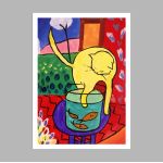 The cat, Matisse κάδρο, αφίσα, κάδρο