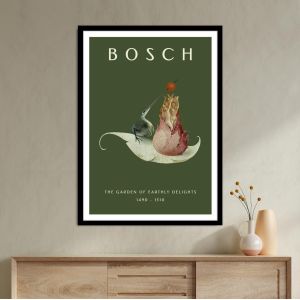 The garden of earthly delights I, Bosch, αφίσα, κάδρο
