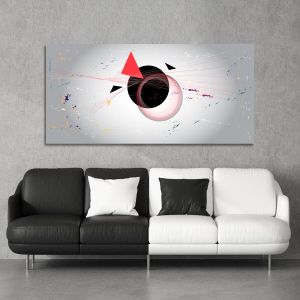 Canvas printCircles dome abstraction