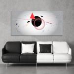 Canvas printCircles dome abstraction