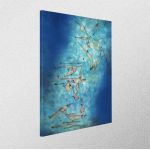 Canvas print Fish, Klee P