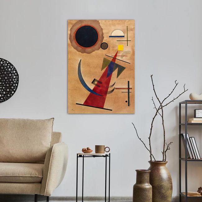 Canvas print Spitzform, Kandinsky W,