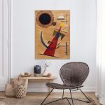 Canvas print Spitzform, Kandinsky W,