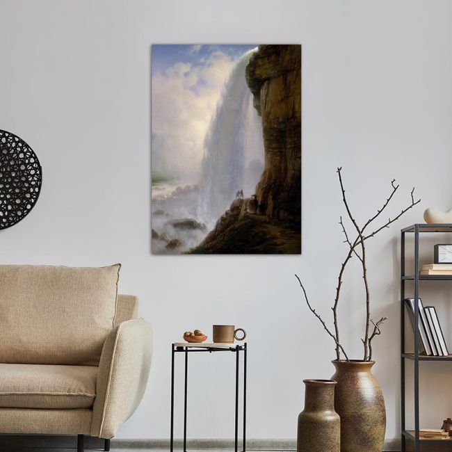 Canvas print Underneath Niagara falls, Ferdinand R.
