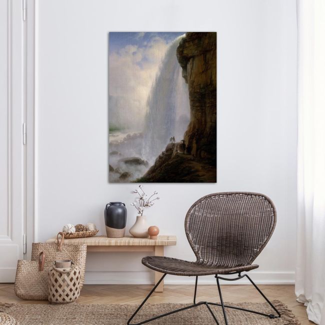 Canvas print Underneath Niagara falls, Ferdinand R.