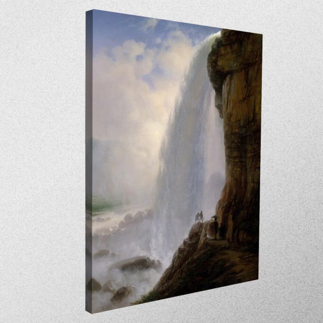 Canvas print Underneath Niagara falls, Ferdinand R.