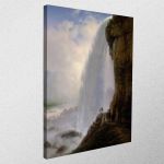 Canvas print Underneath Niagara falls, Ferdinand R.