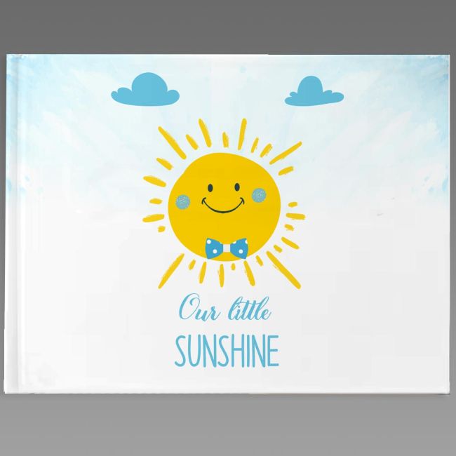 Wishes book Happy Sun boy 27.5x20.5 ▭, room application