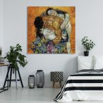 Πίνακας σε καμβά The family reart (original Klimt G)