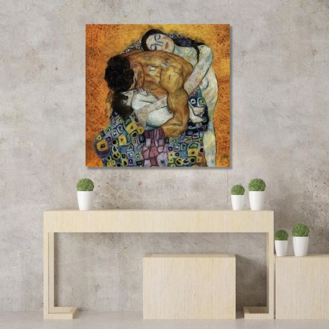 Πίνακας σε καμβά The family reart (original Klimt G)