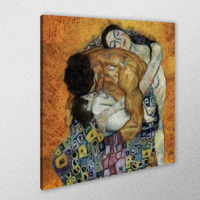 Πίνακας σε καμβά The family reart (original Klimt G)