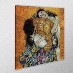 Πίνακας σε καμβά The family reart (original Klimt G)