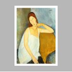 Jeanne Hebuterne, Modigliani A., αφίσα, κάδρο