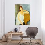 Πίνακας ζωγραφικής Jeanne Hebuterne, Modigliani A.
