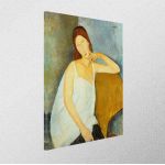 Πίνακας ζωγραφικής Jeanne Hebuterne, Modigliani A.