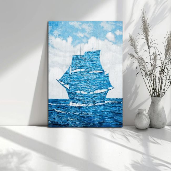 Πίνακας ζωγραφικής Le seducteur reart (original R. Magritte)