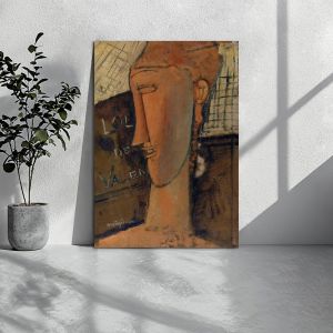 Canvas print Lola de Valence, Modigliani Amedeo