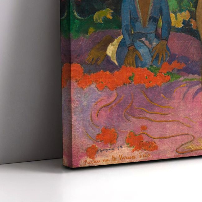 Πίνακας ζωγραφικής Words of the devil, Gauguin P.