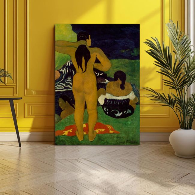 Πίνακας ζωγραφικής Tahitian women bathing, Gauguin P.