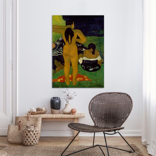 Πίνακας ζωγραφικής Tahitian women bathing, Gauguin P.