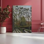 Πίνακας ζωγραφικής The Banks of the Bièvre, Rousseau