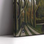 Canvas print The Banks of the Bièvre, Rousseau