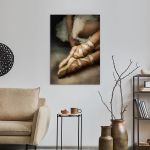 Canvas print The ballet dancer