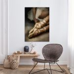 Canvas print The ballet dancer